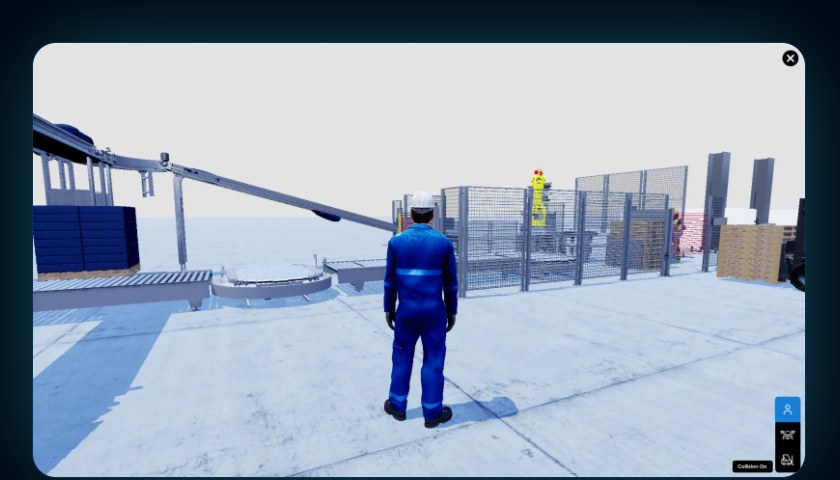 First-person walkthrough shared with the customer